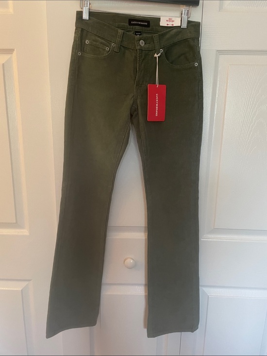 Lucky Brand Denim - Lucky Brand Olive Green Boot Cut Jeans